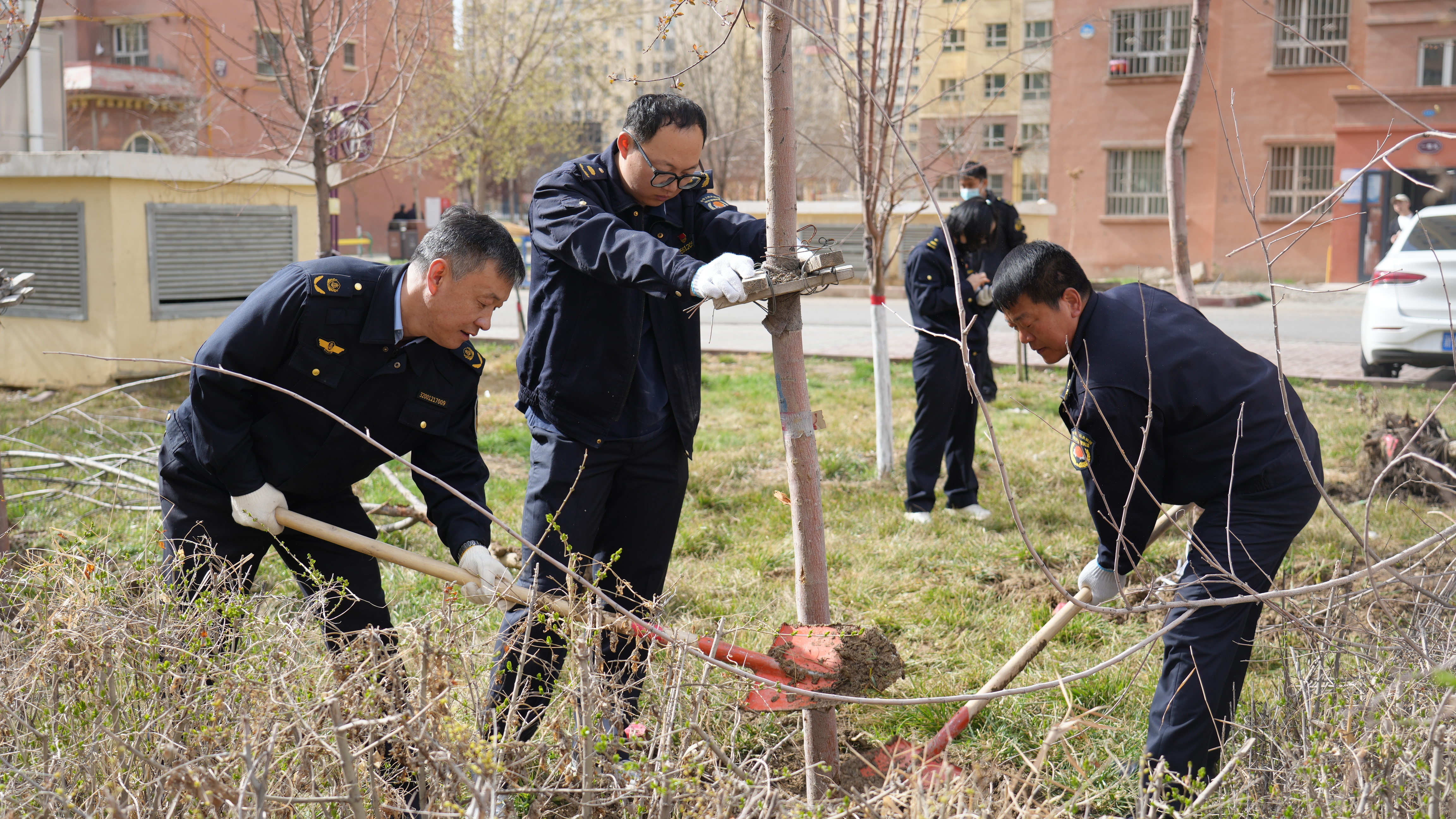 环境整治正当时打造洁美五一新区(图2)